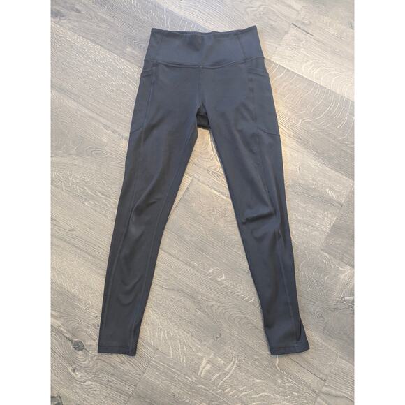 Victoria's Secret Buttery Soft Black Leggings w/ 3 Pockets Sz 2 - Picture 1 of 6